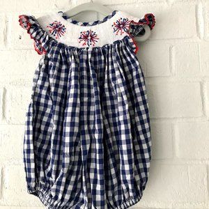 Smocking Place Fourth of July Bubble